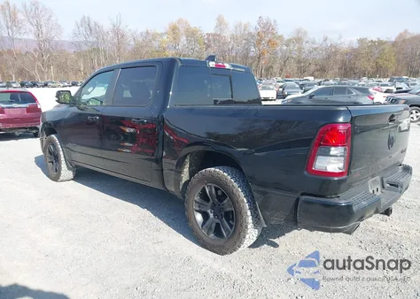 2022 Ram 1500 Big Horn 4X4 5'7 Box из США, поврежденный, VIN 1C6SRFFM6NN374741